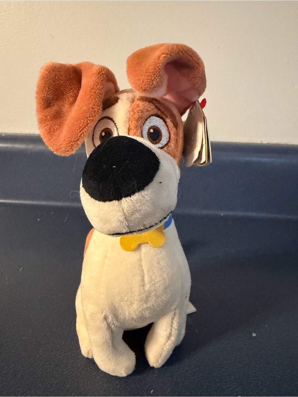 TY 2016 The Secret Life of Pets SOFT MAX DOG 7" Plush STUFFED ANIMAL Toy